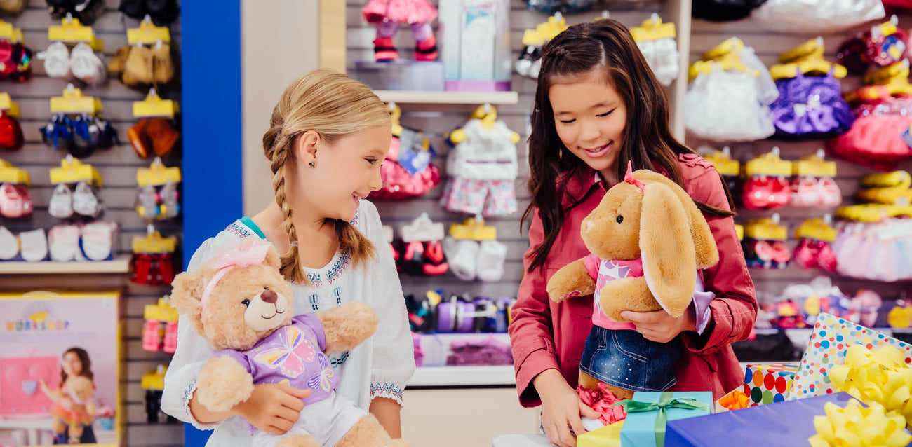 Build-A-Bear Buddies Mini TOADally Tie-Dye Frog Stuffed Animal
