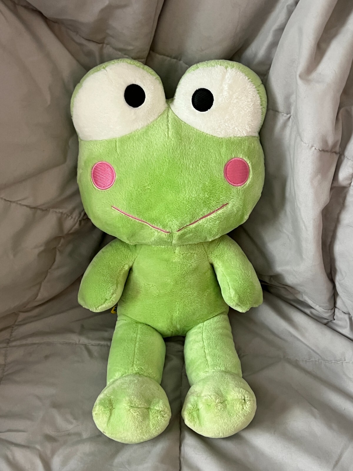 Sanrio Hello Kitty and Friends Keroppi Plush with Mini Bean