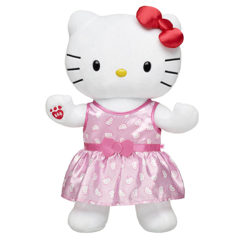 Sanrio Red Bow Hello Kitty and Snowy Tiny Chum Plush Gift Set