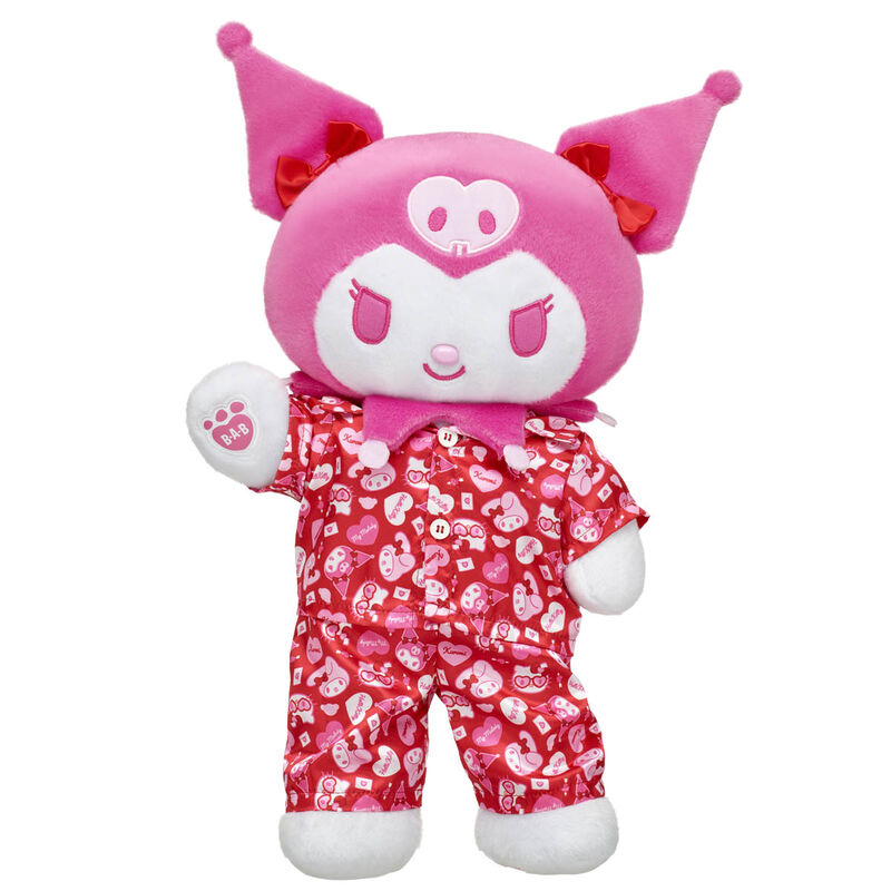Sanrio Hello Kitty and Friends Pink Kuromi Plush Galentine's Day Gift Set