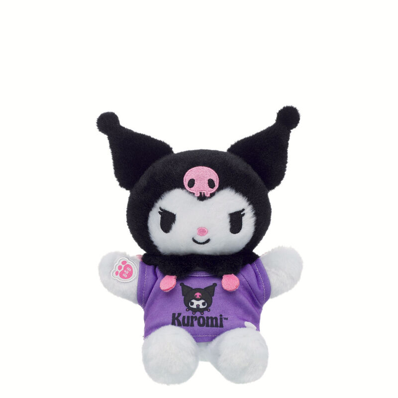 Build-A-Bear Mini Beans Sanrio Hello Kitty and Friends Kuromi Plush with Tee
